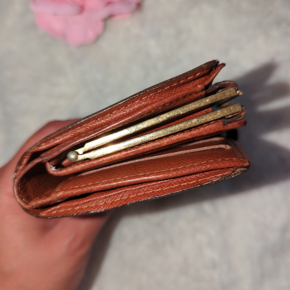 Louis Vuitton Brown Monogram Kisslock Wallet Includes Box Authentic - Picture 9 of 10